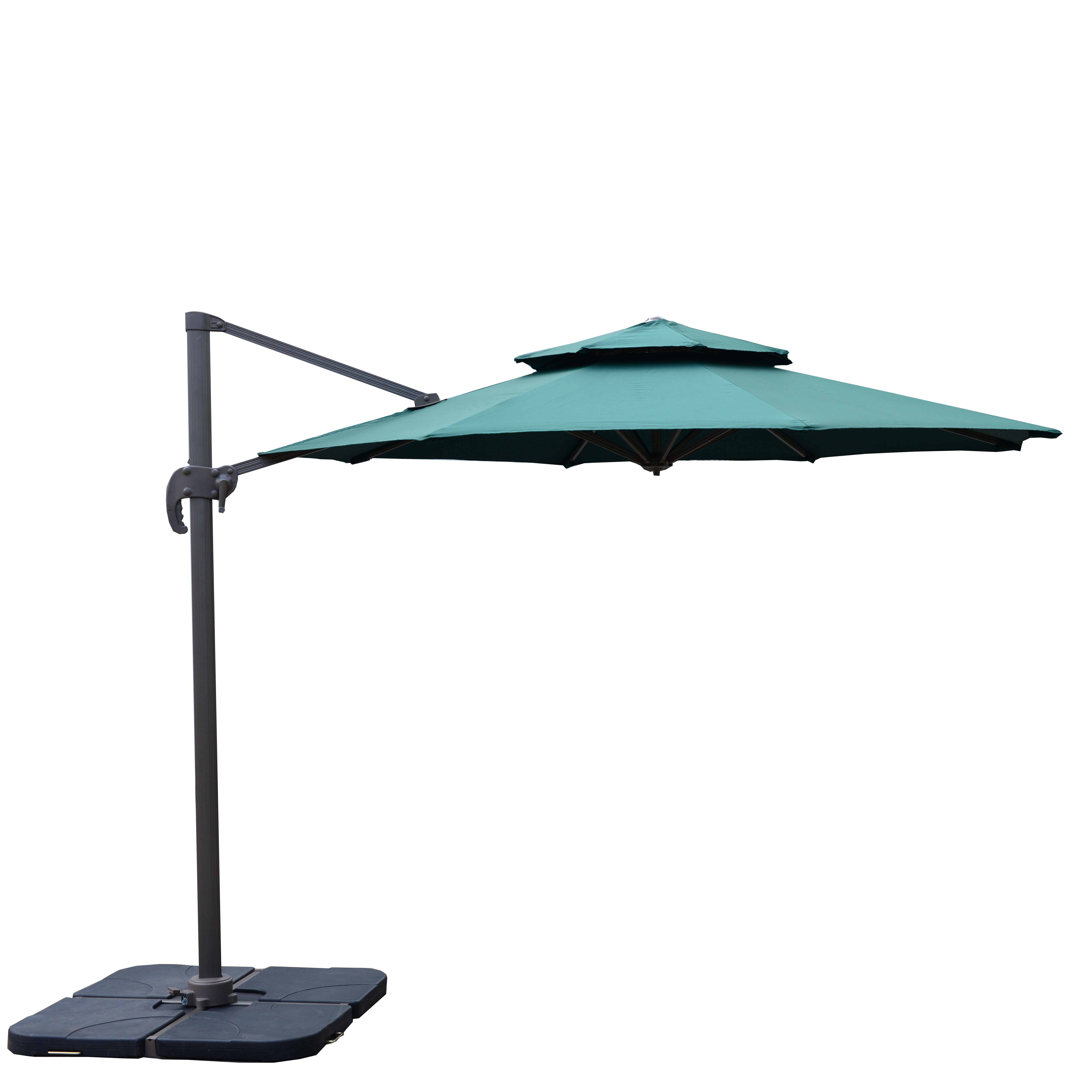 3M Small Roma Outdoor Garden Umbrella Double Roof Buy Cantilever Patio parasol, roma parasol